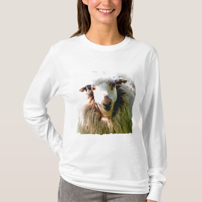 CUTE SHEEP TEE SHIRT (Framsida)