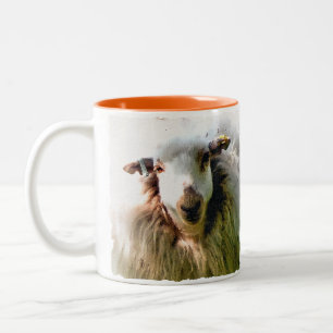 CUTE SHEEP Två-Tonad MUGG