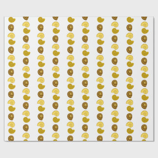 Cute shell arrangement on  presentpapper