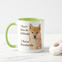 Cute Shiba Inu Hund Attitude and Standards