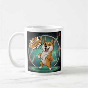 Cute Shiba Inu Hund Kaffemugg