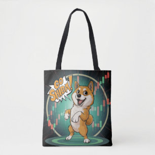 Cute Shiba Inu Hund Tygkasse