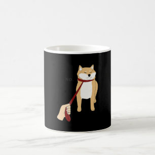 Cute Shiba Inu Nope - Doge Meme Kaffemugg