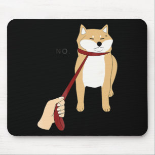 Cute Shiba Inu Nope - Doge Meme Musmatta