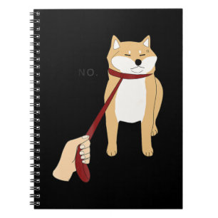 Cute shiba inu Oope hund - lustig design Anteckningsbok