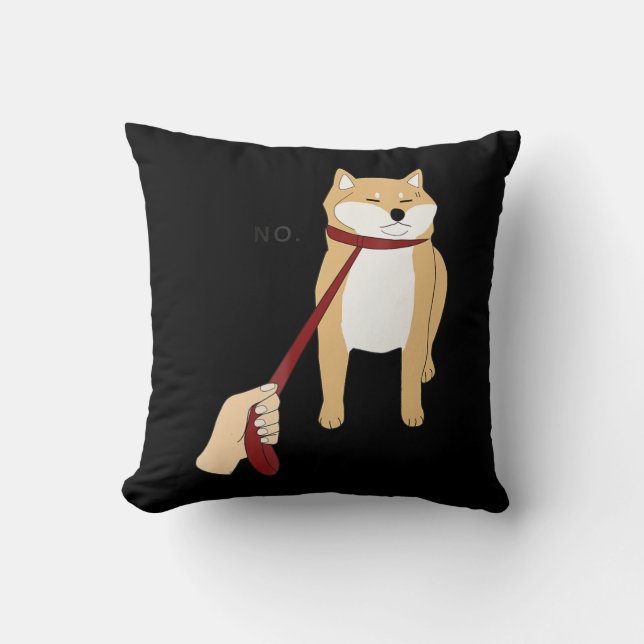 Cute shiba inu | Oope hund - lustig design Kudde (Framsida)