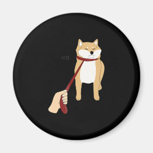 Cute shiba inu Oope hund - lustig design Magnet