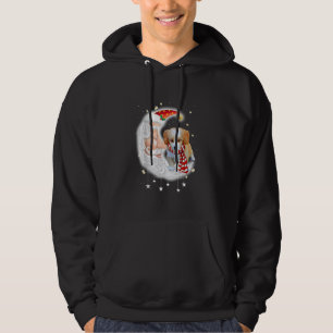 Cute Shih Poo med jultomten Hund älskare Hoodie