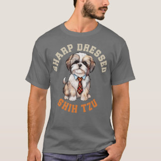 Cute Shih Tzu Hund T Shirt
