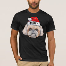 Cute Shih tzu jul Hat Hund Big