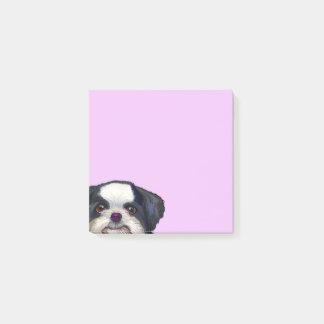 Cute Shih Tzu Puppy Hund design Post-it Block
