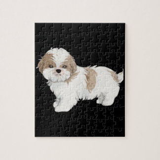 Cute Shih Tzu Puppy Pussel