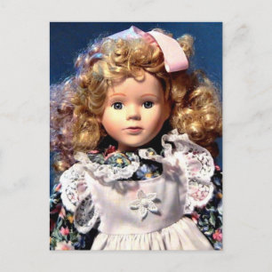 Cute Shirley Temple Doll Vykort