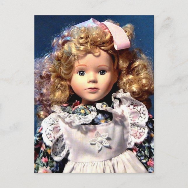 Cute Shirley Temple Doll Vykort (Framsida)