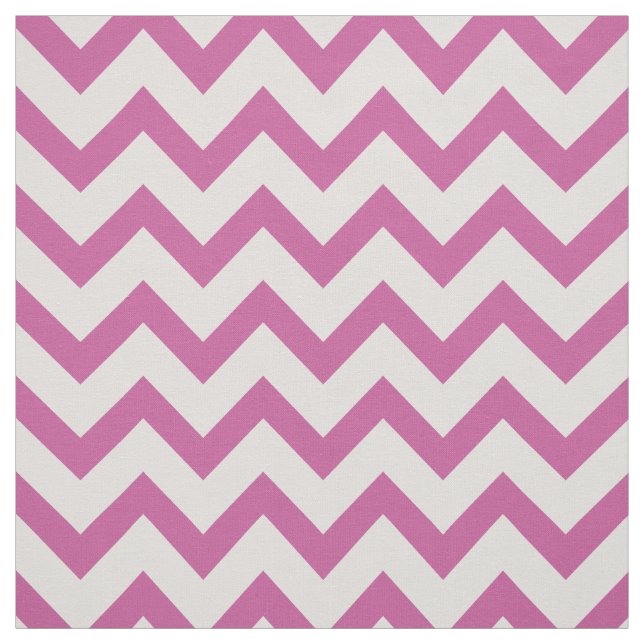 Cute shock rosa chevron mönster tyg (Provkarta)
