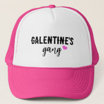 Cute Shock rosa Heart Galantines Day Gang