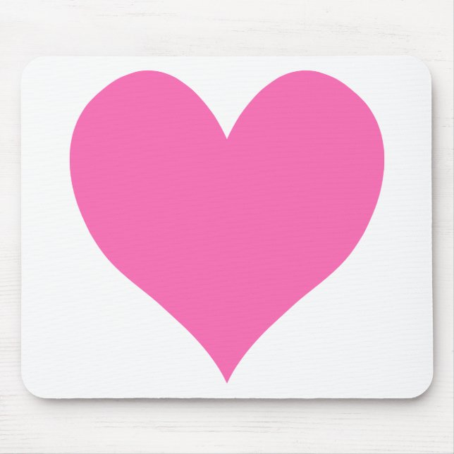Cute Shock rosa Heart Musmatta (Framsidan)