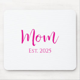 Cute Shock rosa Script New mamma Mors dag Musmatta