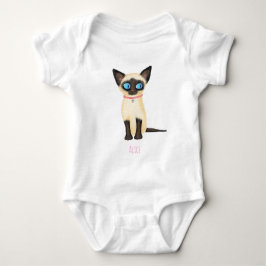 Cute Siamese kitten baby bodydress T Shirt