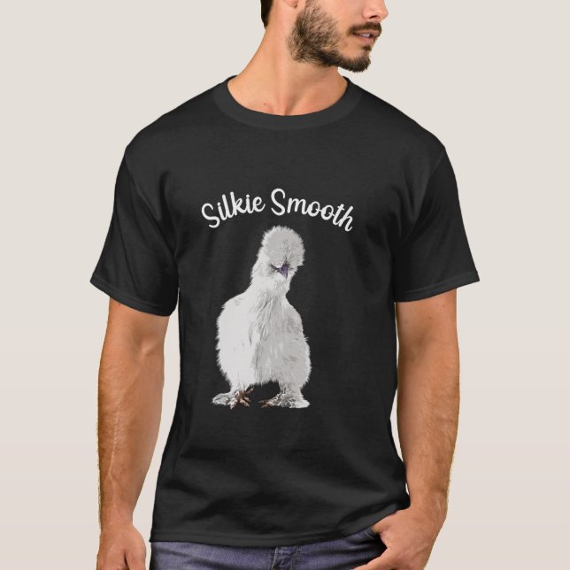Cute Silkie Chicken Design För manar kvinnor Kids  T Shirt (Framsida)