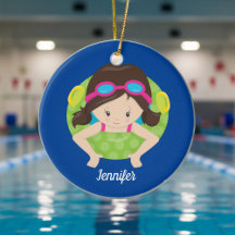 Cute Simma Team Girl Blue Monogram Kids jul