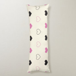 Cute Simple Heart Pattern Kroppskudde