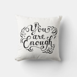 Cute Simple Inspirational Quote Kudde