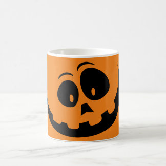 Cute Simple Jack o lantern Kaffemugg
