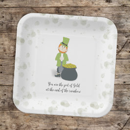 Cute Simple Leprechaun St. Patrick's Day Whimsical