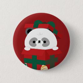 Cute Simple Roligt God jul Knapp