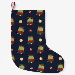 Cute Simple Roligt God jul Liten Julstrumpa