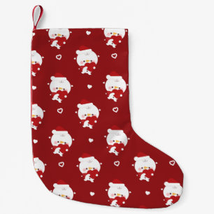 Cute Simple Roligt God jul Liten Julstrumpa