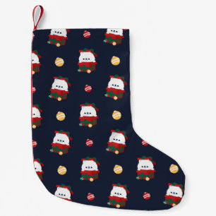 Cute Simple Roligt God jul Liten Julstrumpa