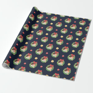 Cute Simple Roligt God jul Presentpapper