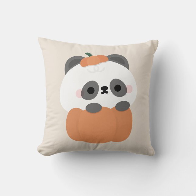 Cute Simple Roligt Halloween fest Kudde (Framsida)