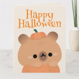 Cute Simple Roligt Halloween fest Tack Kort