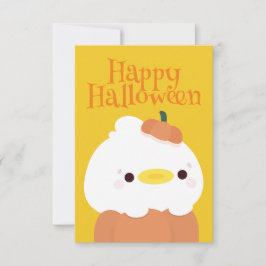 Cute Simple Roligt Halloween fest Tack Kort