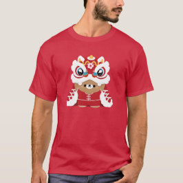 Cute Simple Roligt Kinesiskt nyår T Shirt