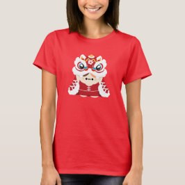Cute Simple Roligt Kinesiskt nyår T Shirt