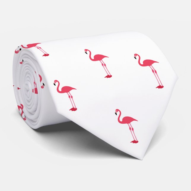Cute Simple Rosa Flamingo Pattern Slips (Rullad)
