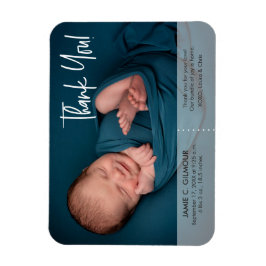 Cute Simple Tack Stat Photo, Baby födelse Magnet