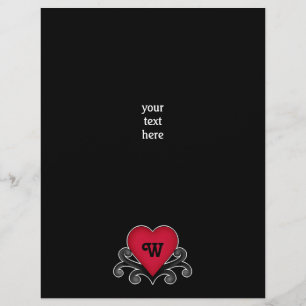 Cute simple valentines day reklamblad