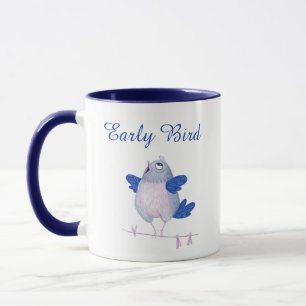 Cute Singing Bird Mugg