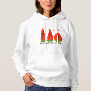 Cute singing chili peppers tecknad illustration t shirt