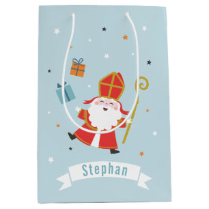 Cute Sinterklaas med namn och gåvor