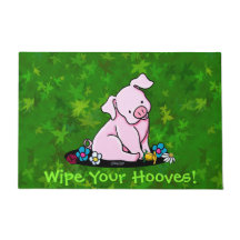 Cute Sitta Söt GRIS Doormat