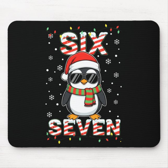 Cute Six Seven 67 Penguin Kids Christmas Holiday L Musmatta (Framsidan)