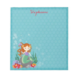 Cute Sjöjungfru Anteckningsblock