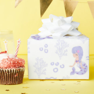 Cute Sjöjungfru Äventyr Presentpapper