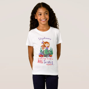 Cute Sjöjungfru Big Sister igen T-shirt